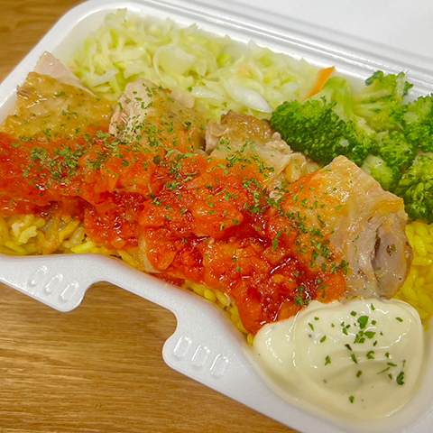 パエリアチキン