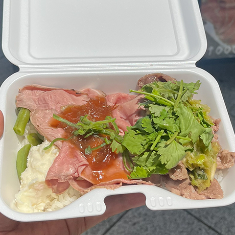 ジンギスカン弁当